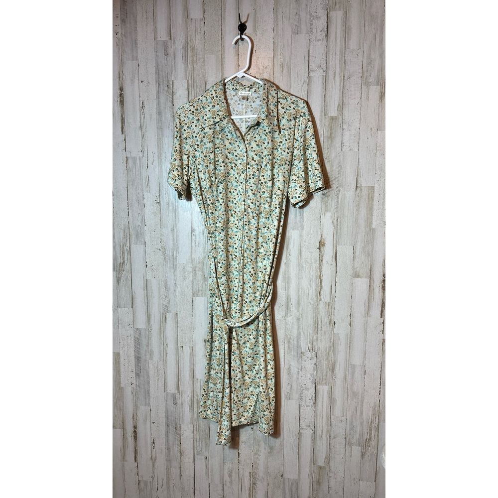 Womens Bechamel Dress with‎ belt Size XL - This is Beautiful!! Vintage